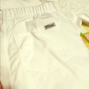 Greys Anatomy White Scrub Pants